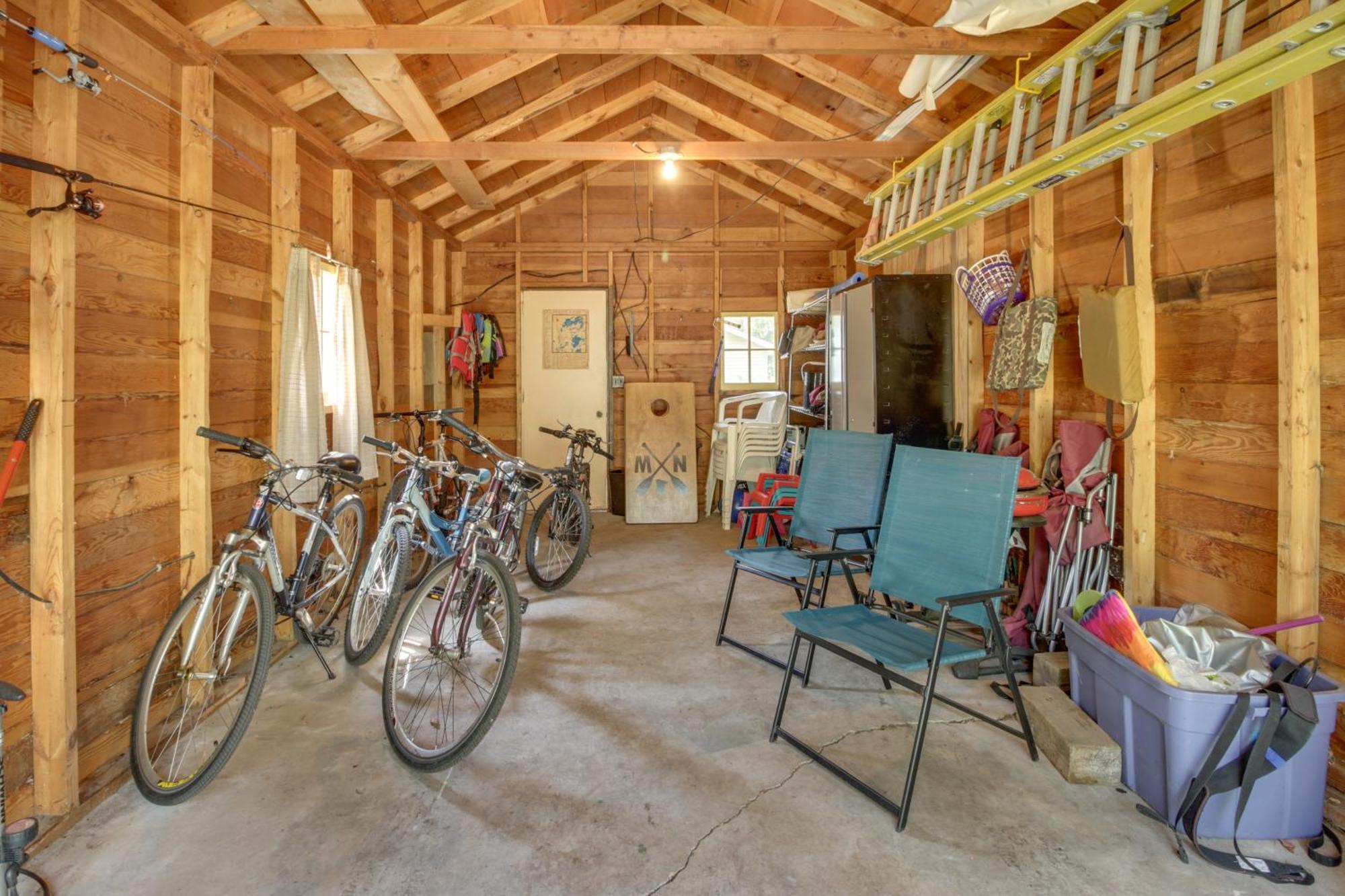 Pequot Lakes Cabin Retreat With Dock And 5 Bikes! Zewnętrze zdjęcie