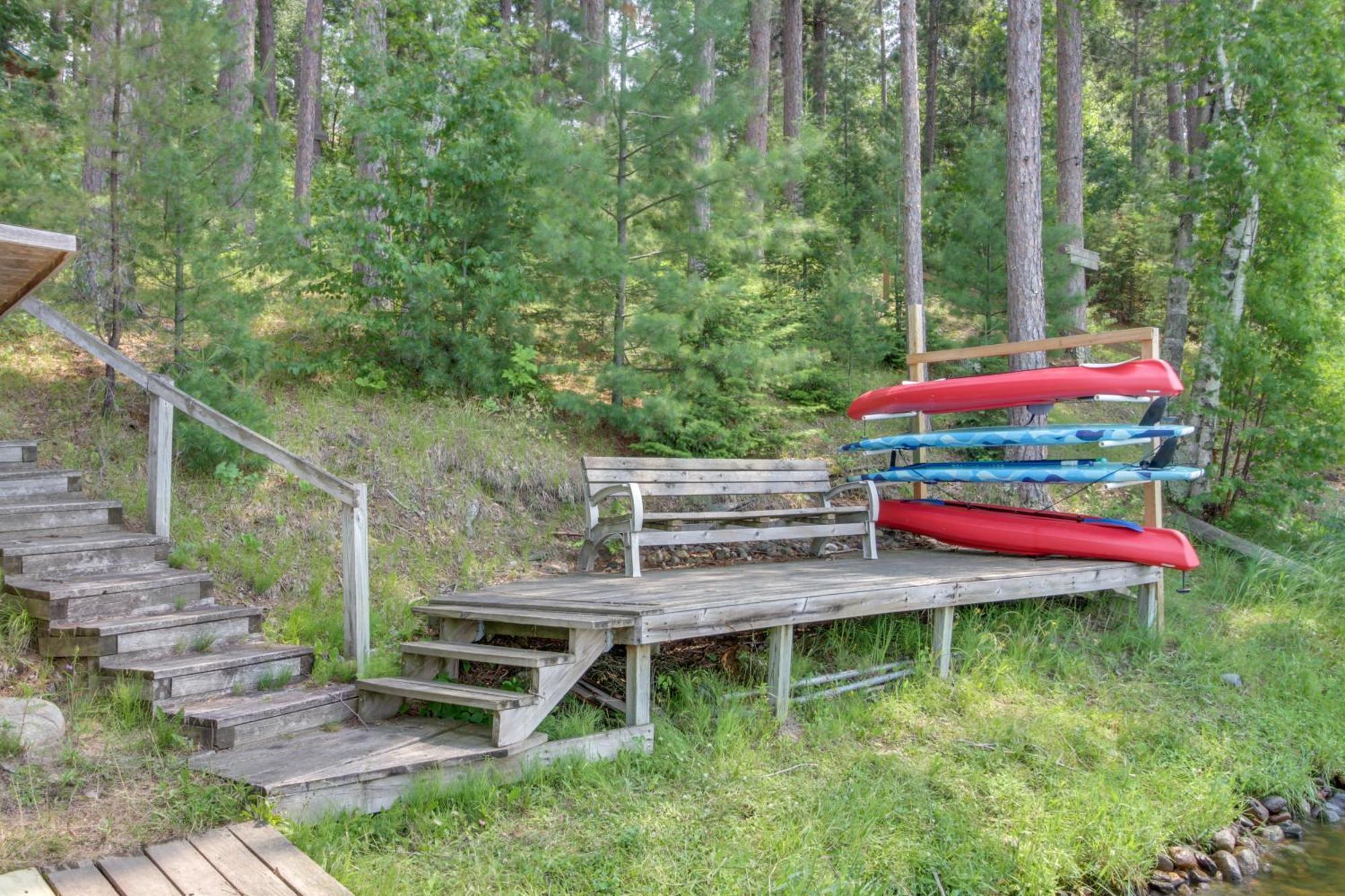 Pequot Lakes Cabin Retreat With Dock And 5 Bikes! Zewnętrze zdjęcie