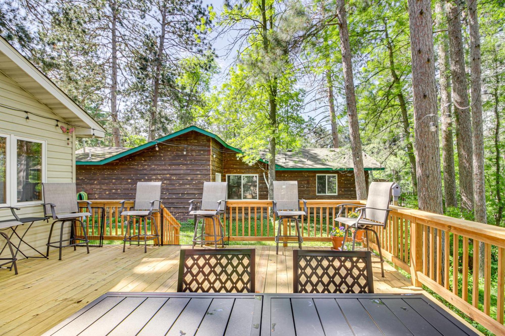 Pequot Lakes Cabin Retreat With Dock And 5 Bikes! Zewnętrze zdjęcie